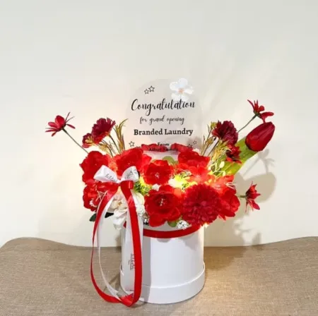 Bloom Box Akrilik Ucapan Grand Opening Mustikajaya